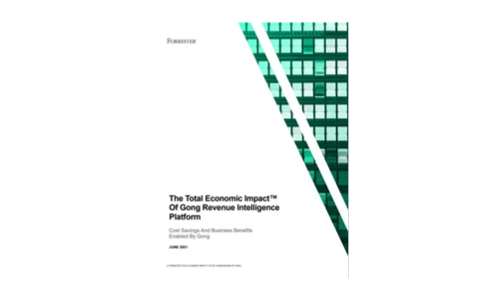 El impacto económico total de la plataforma de inteligencia de ingresos de Gong